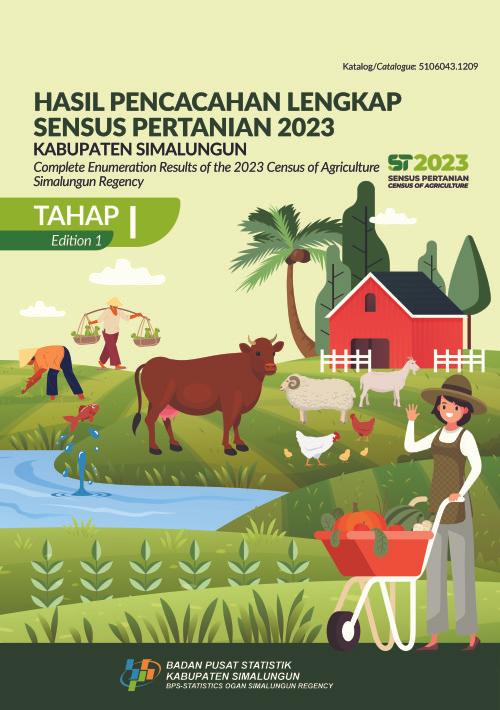 Hasil Pencacahan Lengkap Sensus Pertanian 2023 - Tahap I Kabupaten Simalungun